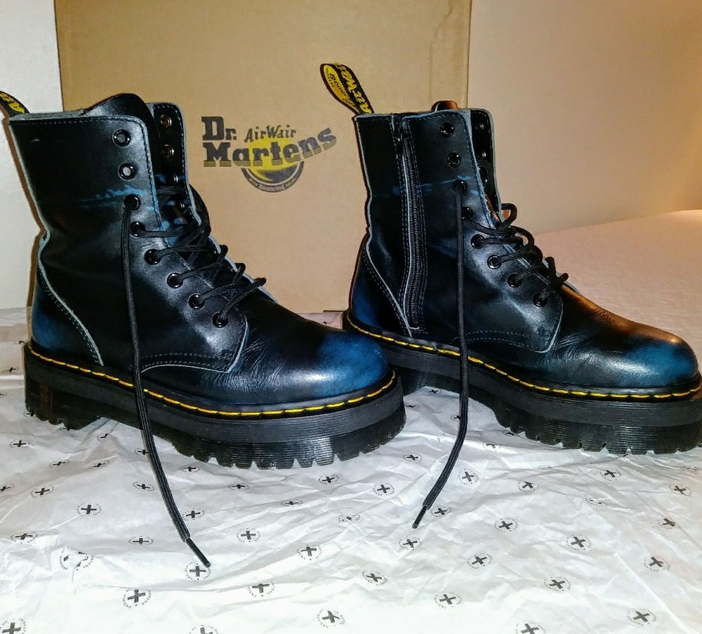 Platform/Vintage Blue/Jadon/Dr Martens/Womens/Sz 9